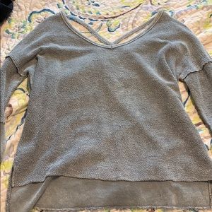 Off the shoulder sweater